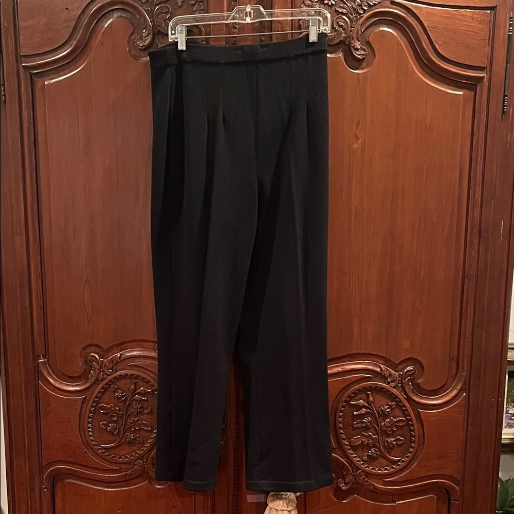 St. John Collection Women's Black Dress Trousers